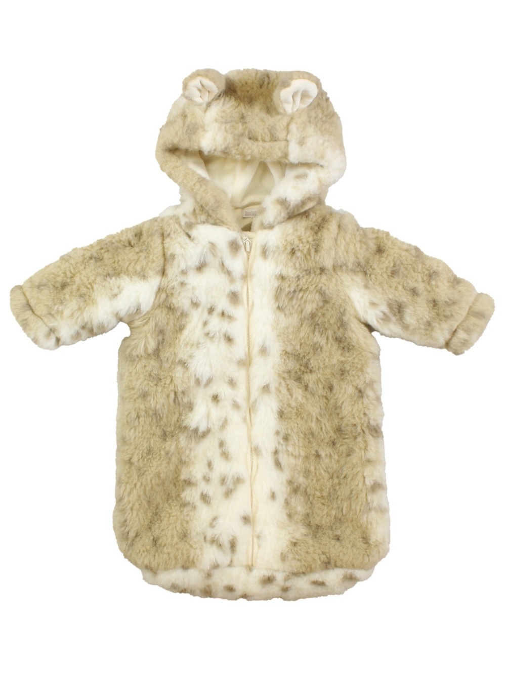 Restoration Hardware Luxe Faux Fur Baby Bunting
